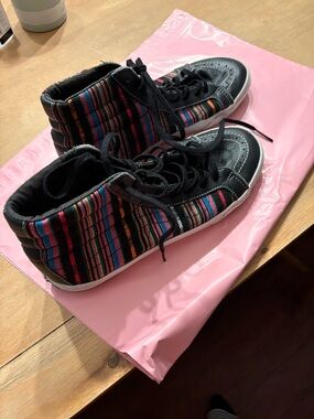 Vans men’s Native American Inka weave High-Top Sneakers